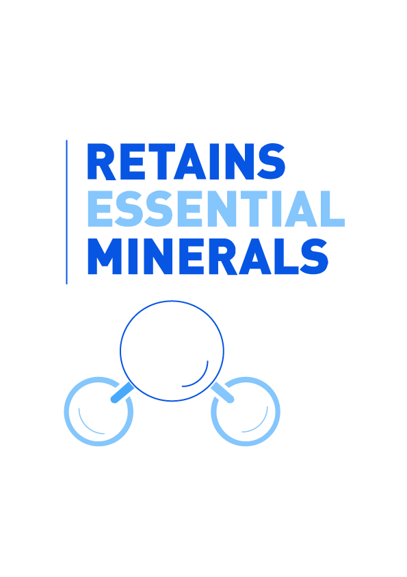 Retains Essential Minerals